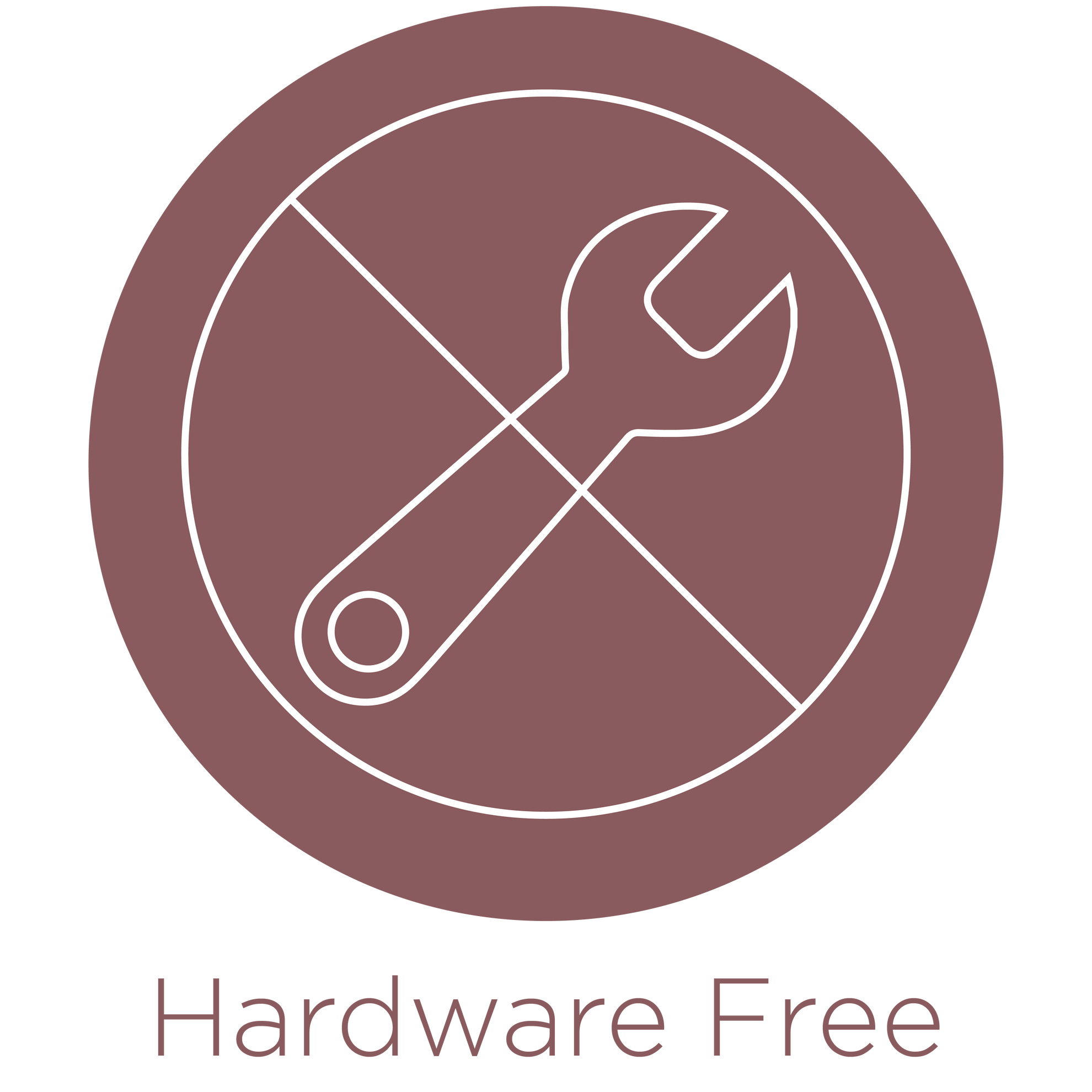 Wrench - hardware free icon