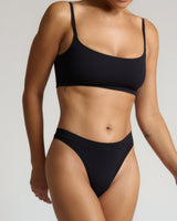 Perfect Cropped Cami Black